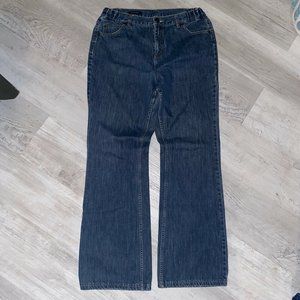 WOMEN’S LAND’S END 5 POCKET JEANS SIZE 10